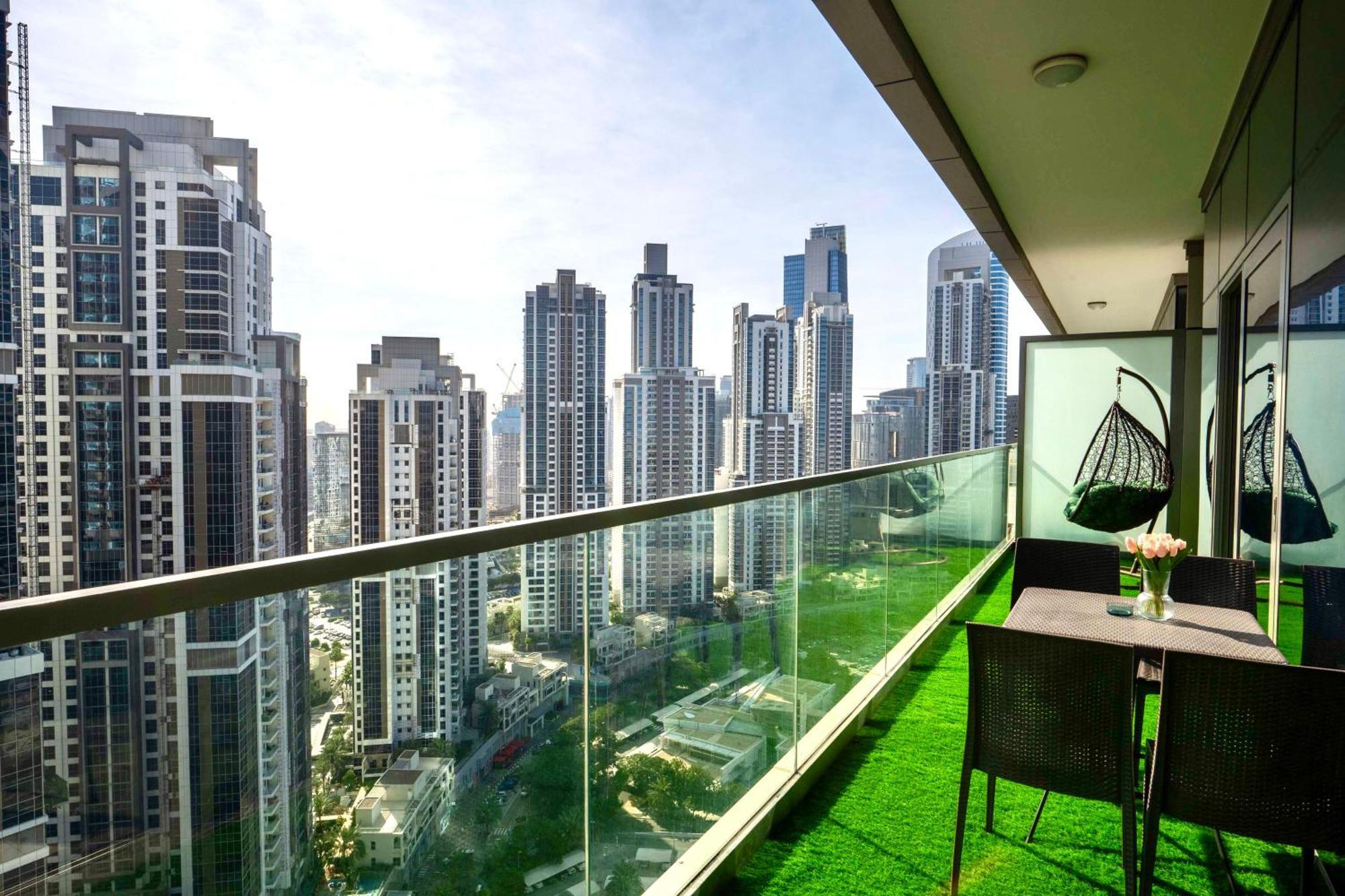 迪拜Burj Khalifa Views 2Br With Infinity Pool Downtown公寓 外观 照片