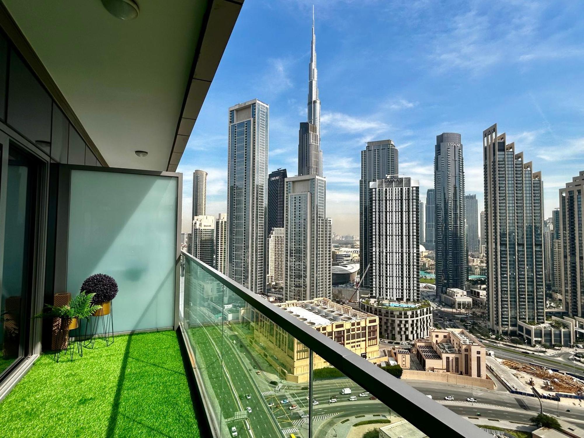 迪拜Burj Khalifa Views 2Br With Infinity Pool Downtown公寓 外观 照片