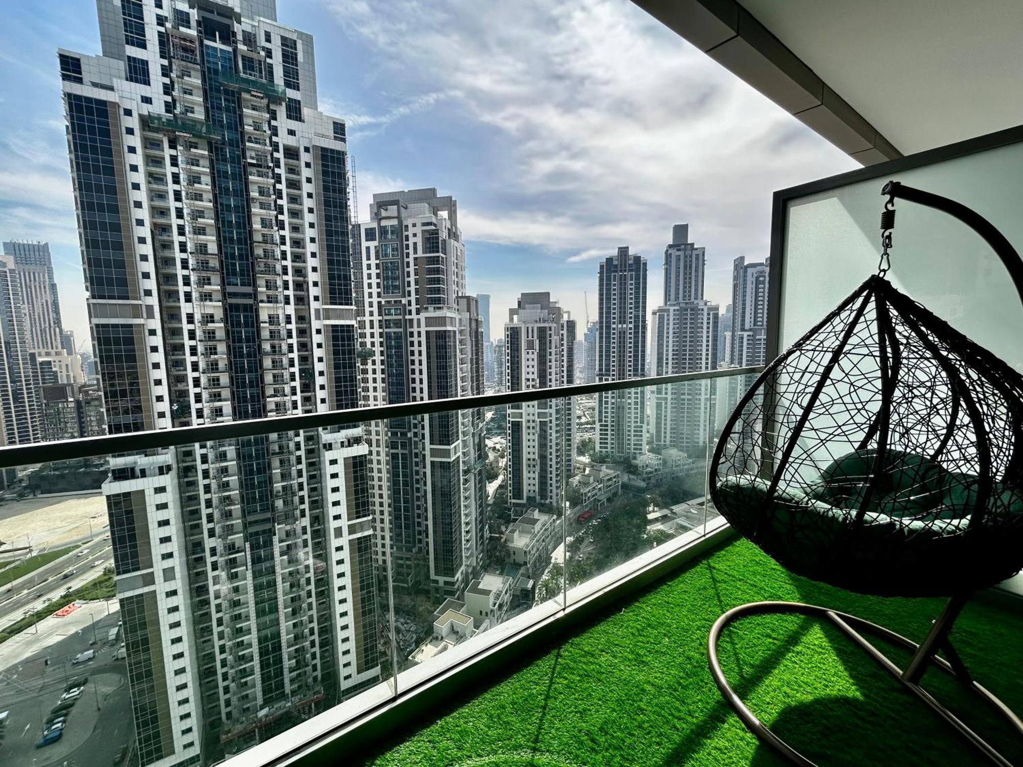 迪拜Burj Khalifa Views 2Br With Infinity Pool Downtown公寓 外观 照片