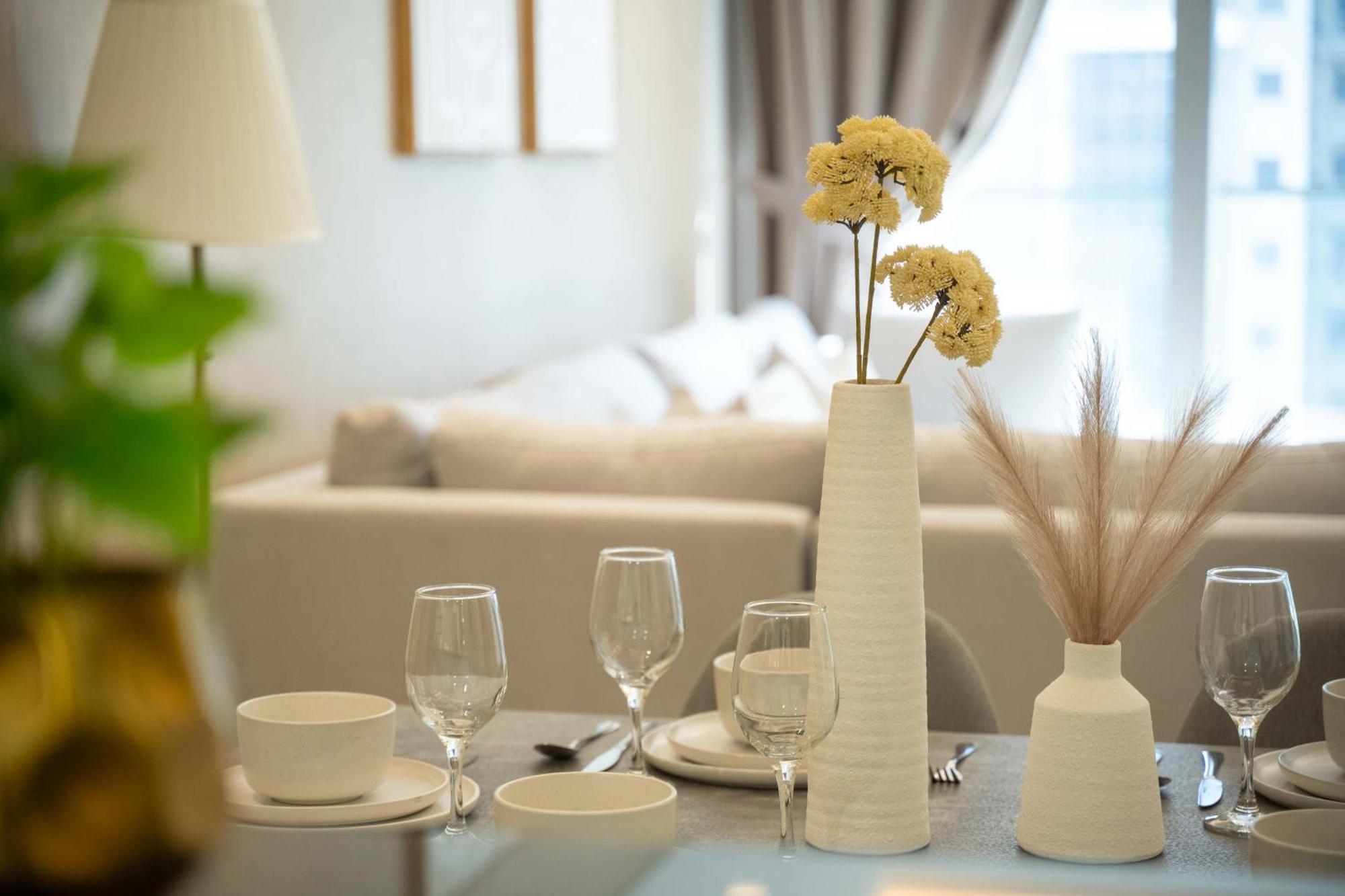 迪拜Burj Khalifa Views 2Br With Infinity Pool Downtown公寓 外观 照片