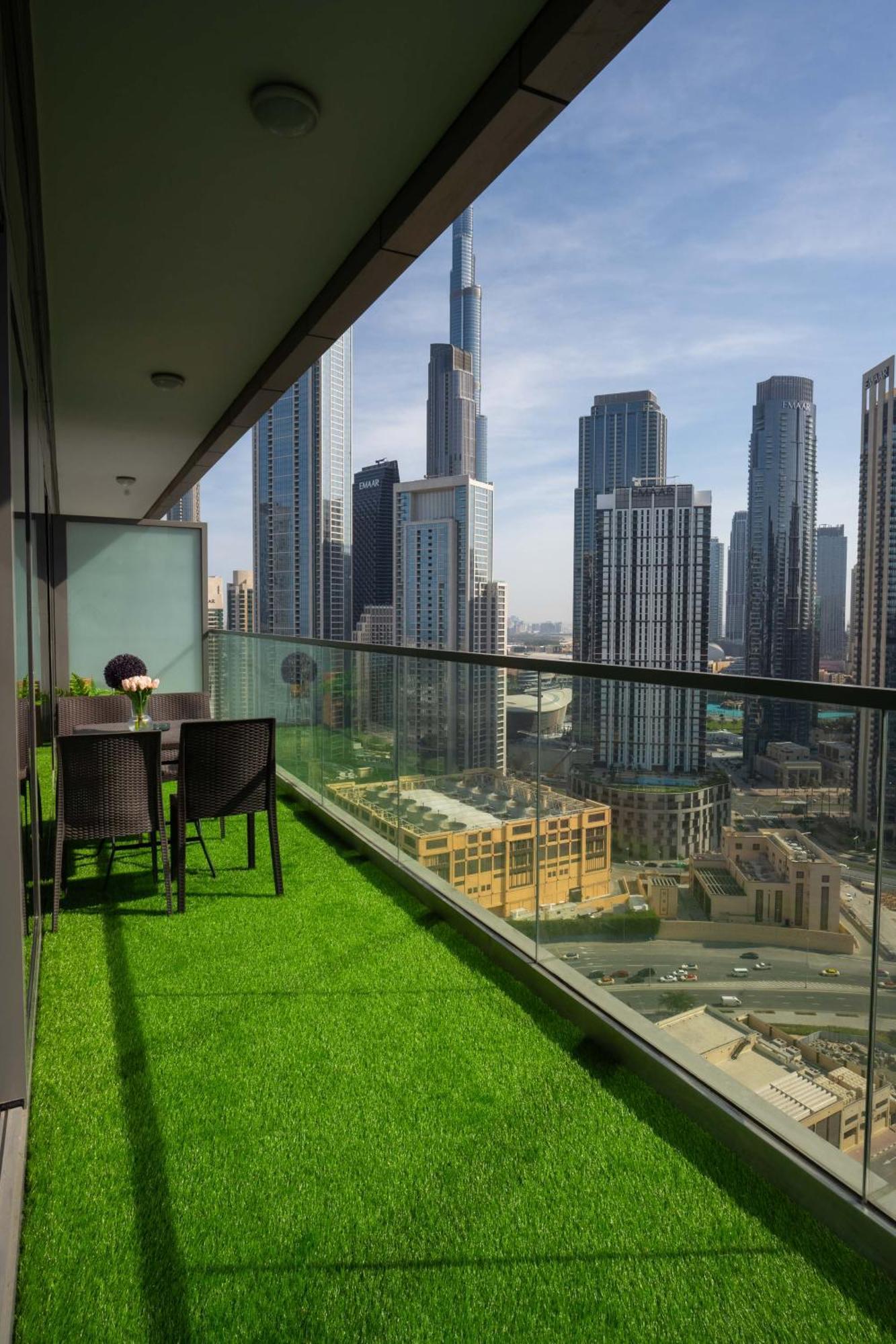 迪拜Burj Khalifa Views 2Br With Infinity Pool Downtown公寓 外观 照片