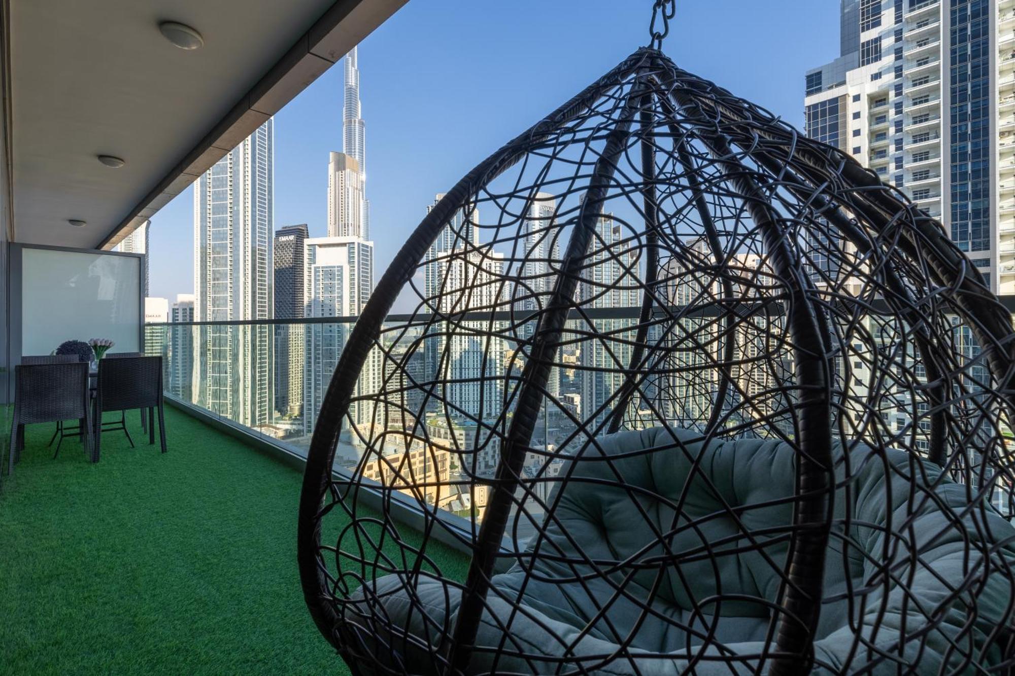 迪拜Burj Khalifa Views 2Br With Infinity Pool Downtown公寓 外观 照片