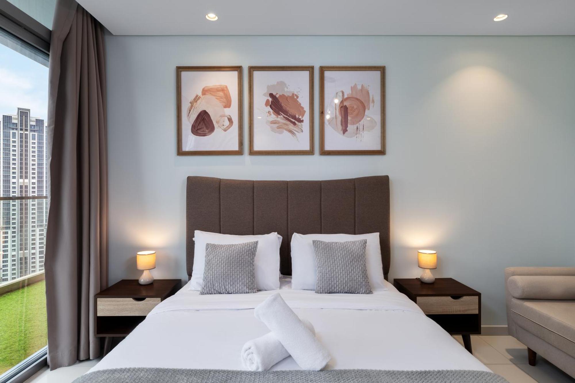 迪拜Burj Khalifa Views 2Br With Infinity Pool Downtown公寓 外观 照片