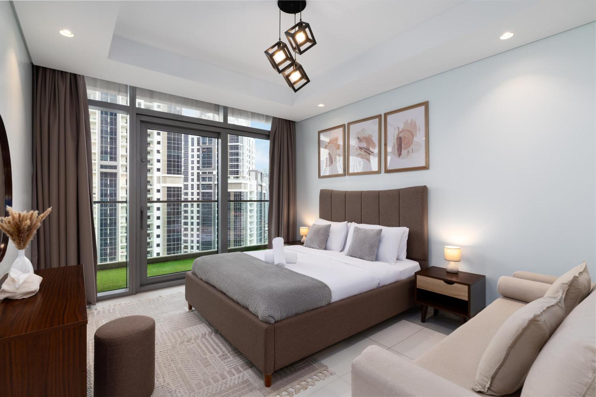 迪拜Burj Khalifa Views 2Br With Infinity Pool Downtown公寓 外观 照片